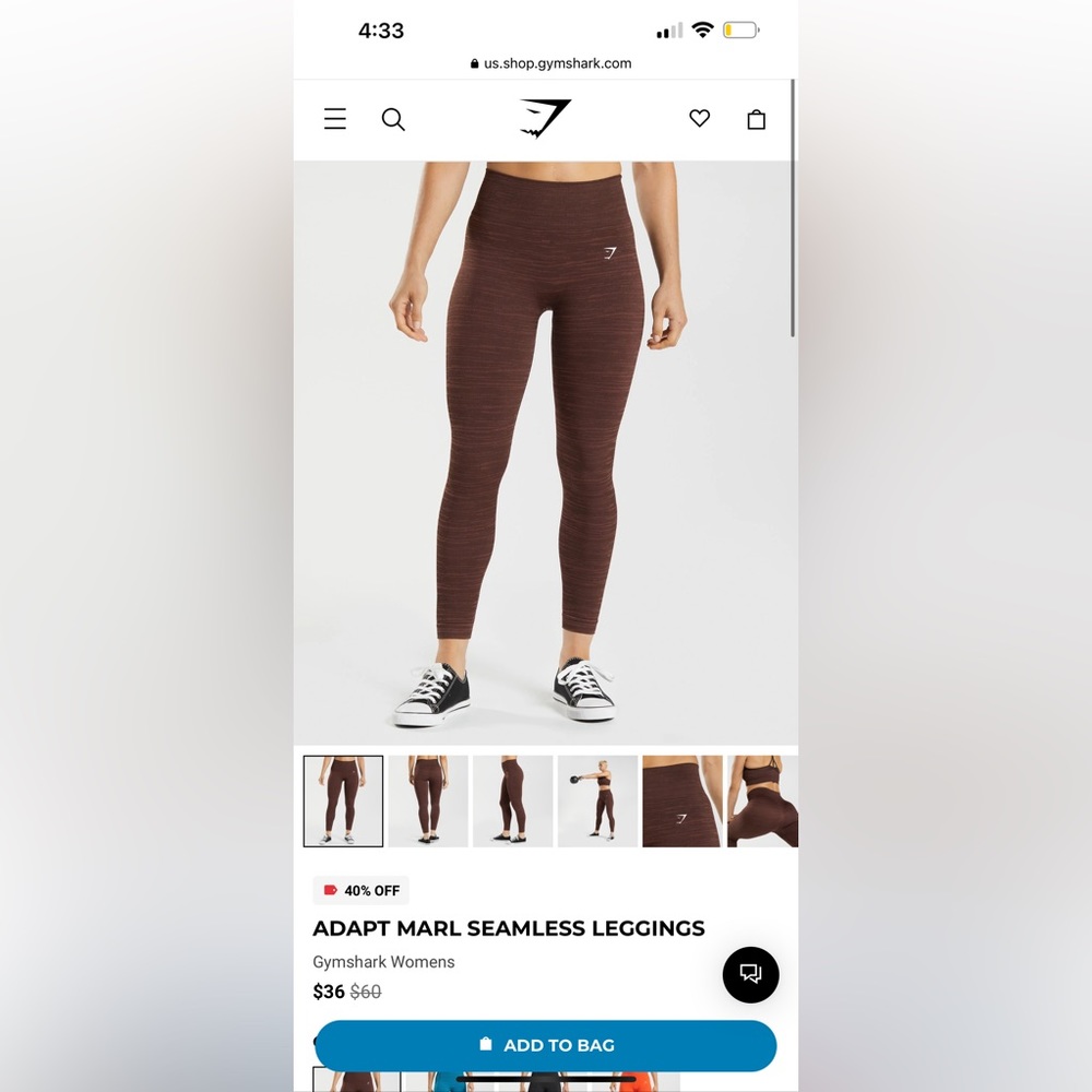 Brand New Gymshark Leggings